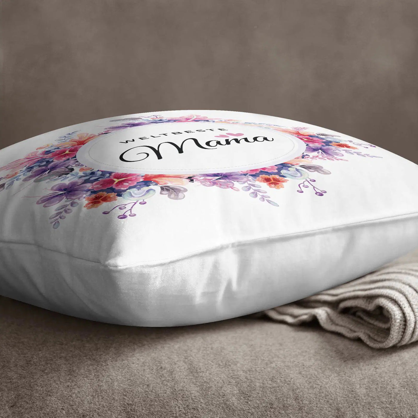 Bild: Kissen - Weltbeste Mama Geschenkidee