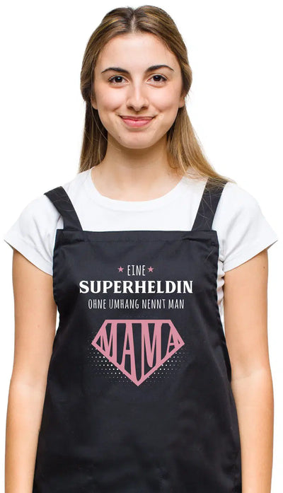 Bild: Kochschürze - Eine Superheldin ohne Umhang nennt man Mama Geschenkidee