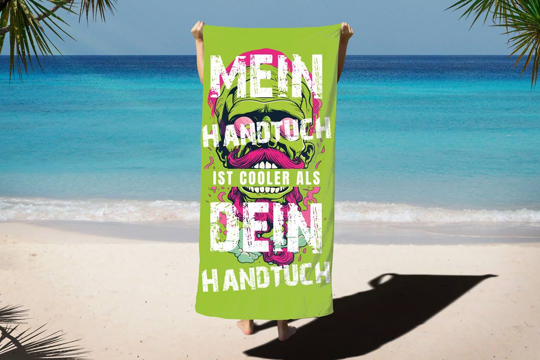 Mein Handtuch ist cooler als dein Handtuch - Handtuch & Strandtuch