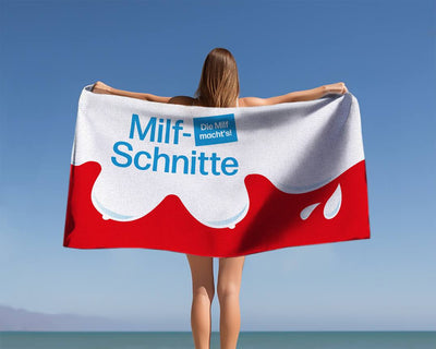 Milfschnitte - Handtuch & Strandtuch