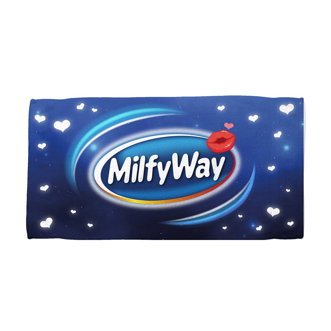 Milfy Way - Handtuch & Strandtuch
