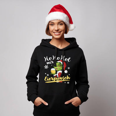 Hoodie - Miss Grinch - Ho Ho Hol mir Eierpunsch