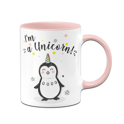 Bild: Pinguin Tasse - I´m a Unicorn Geschenkidee