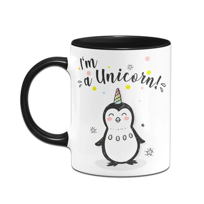 Bild: Pinguin Tasse - I´m a Unicorn Geschenkidee