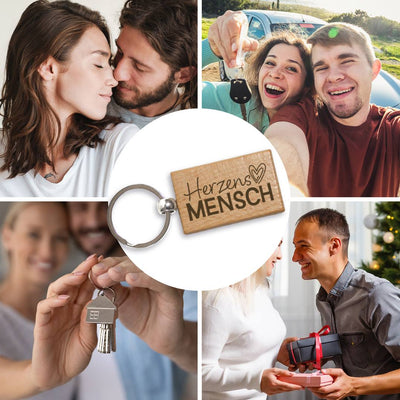 Schlüsselanhänger - Herzensmensch