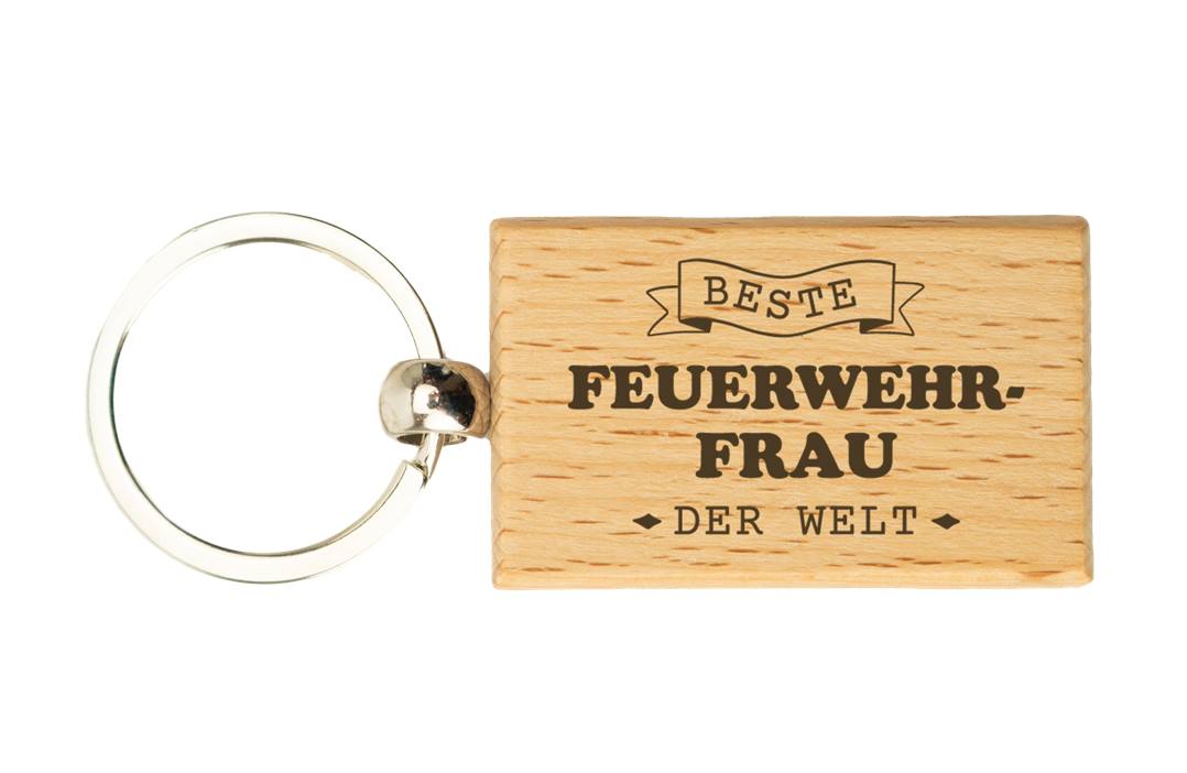 Schlüsselanhänger - Beste Feuerwehrfrau der Welt