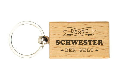 Schlüsselanhänger - Beste Schwester der Welt