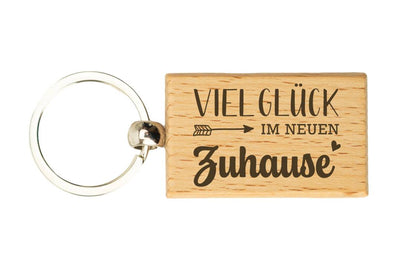 Schlüsselanhänger - Viel Glück im neuen Zuhause