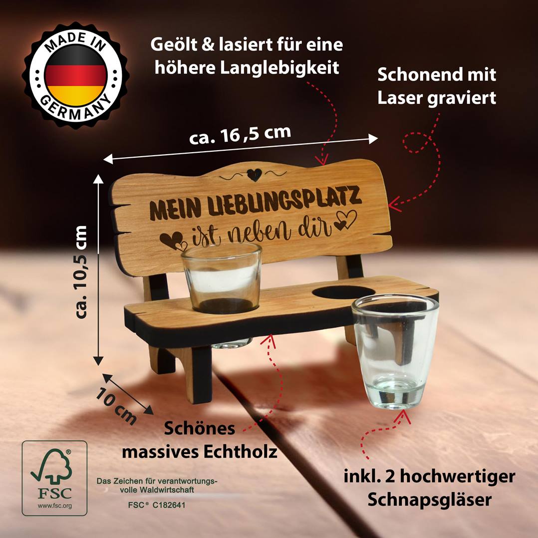 Schnapsbank - Mein Lieblingsplatz ist neben dir