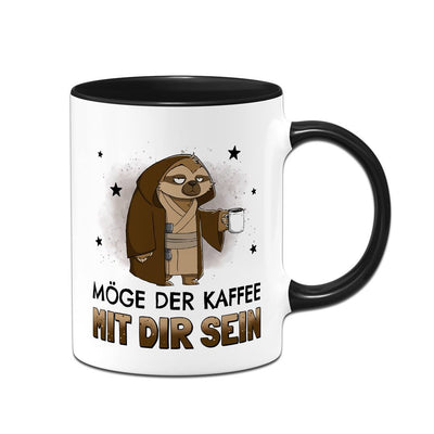 Sci-Fi Faultier Tasse - Möge der Kaffee mit Dir sein
