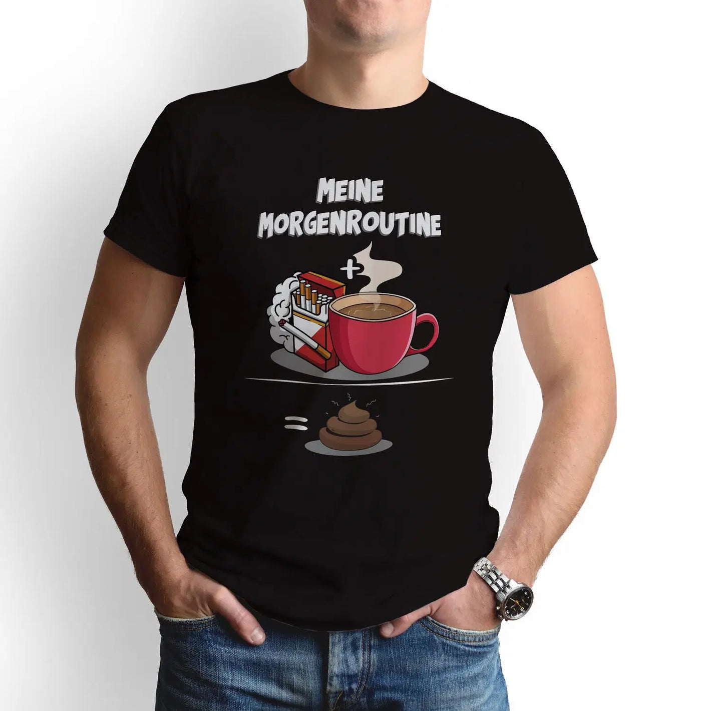 Bild: T-Shirt - Meine Morgenroutine Geschenkidee