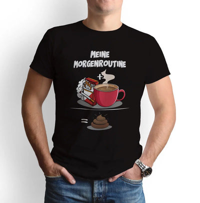 Bild: T-Shirt - Meine Morgenroutine Geschenkidee
