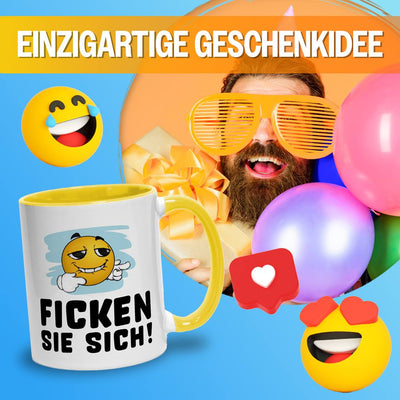 Tasse - Ficken Sie sich! - Smiley