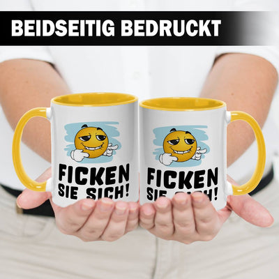 Tasse - Ficken Sie sich! - Smiley