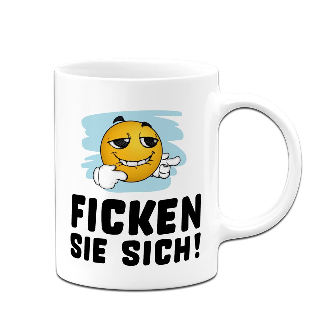 Tasse - Ficken Sie sich! - Smiley