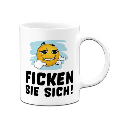Tasse - Ficken Sie sich! - Smiley