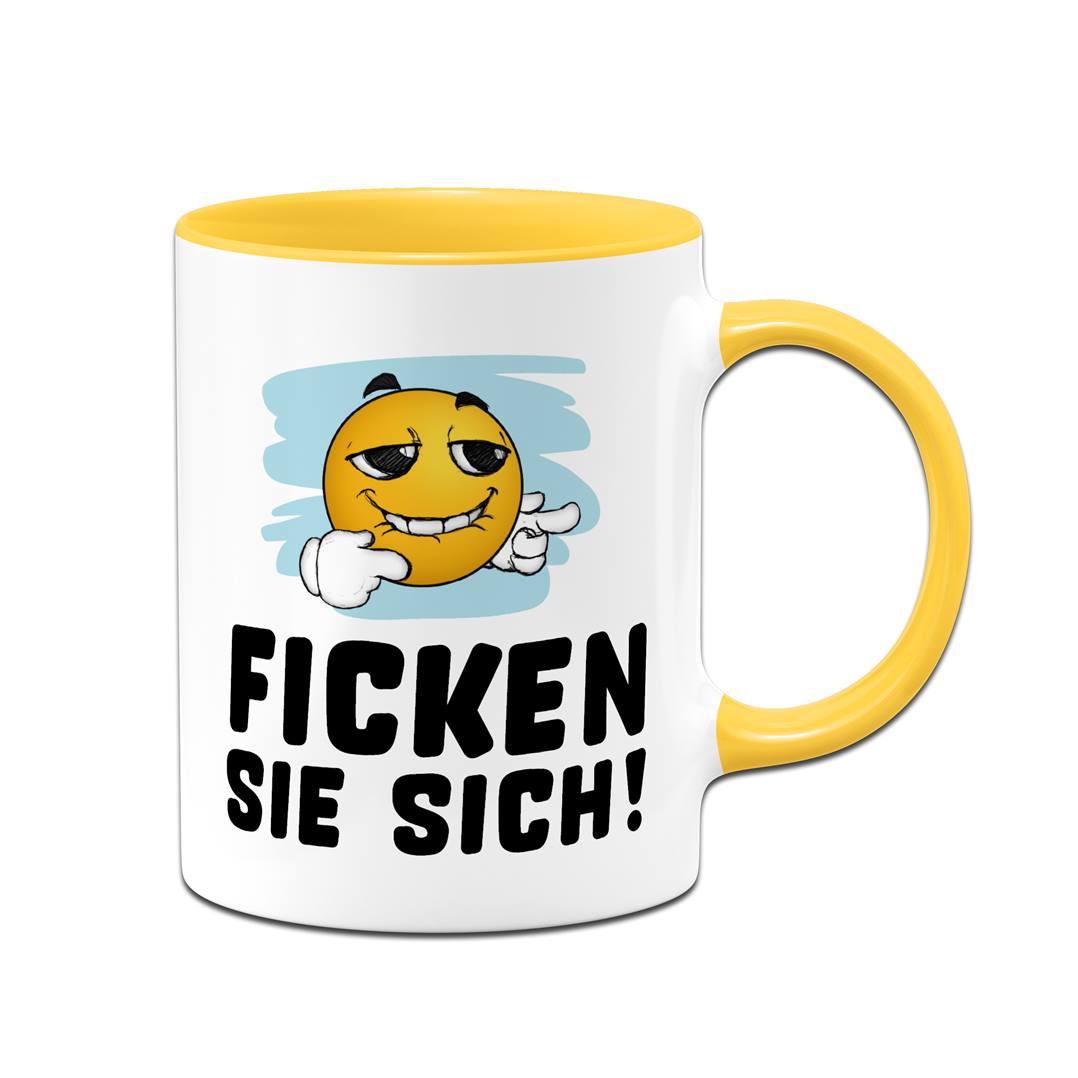 Tasse - Ficken Sie sich! - Smiley