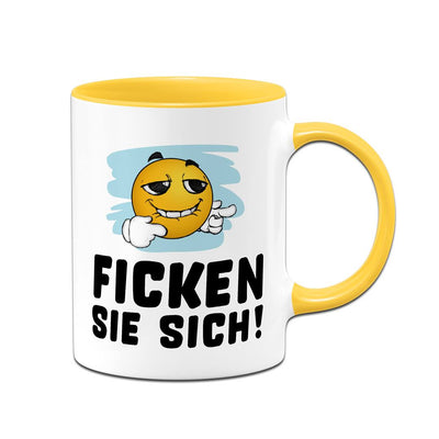 Tasse - Ficken Sie sich! - Smiley