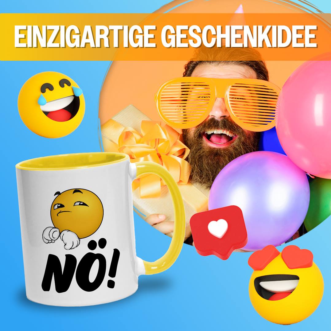 Tasse - Nö! - Smiley