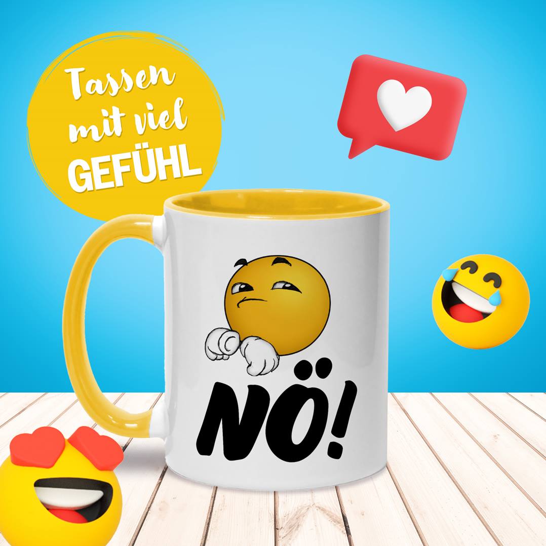 Tasse - Nö! - Smiley