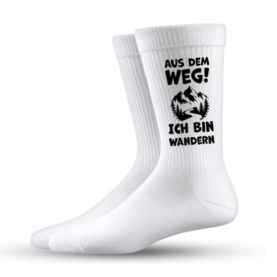 Socken - Aus dem Weg! Ich bin wandern