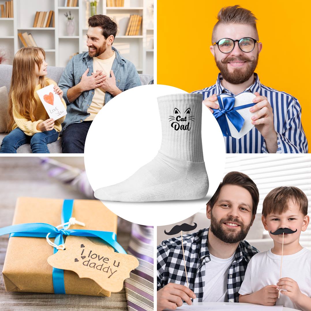 Socken - Cat Dad