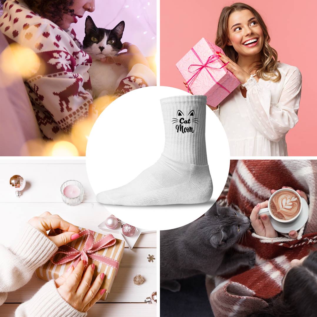 Socken - Cat Mom