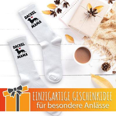 Socken - Dackel Mama