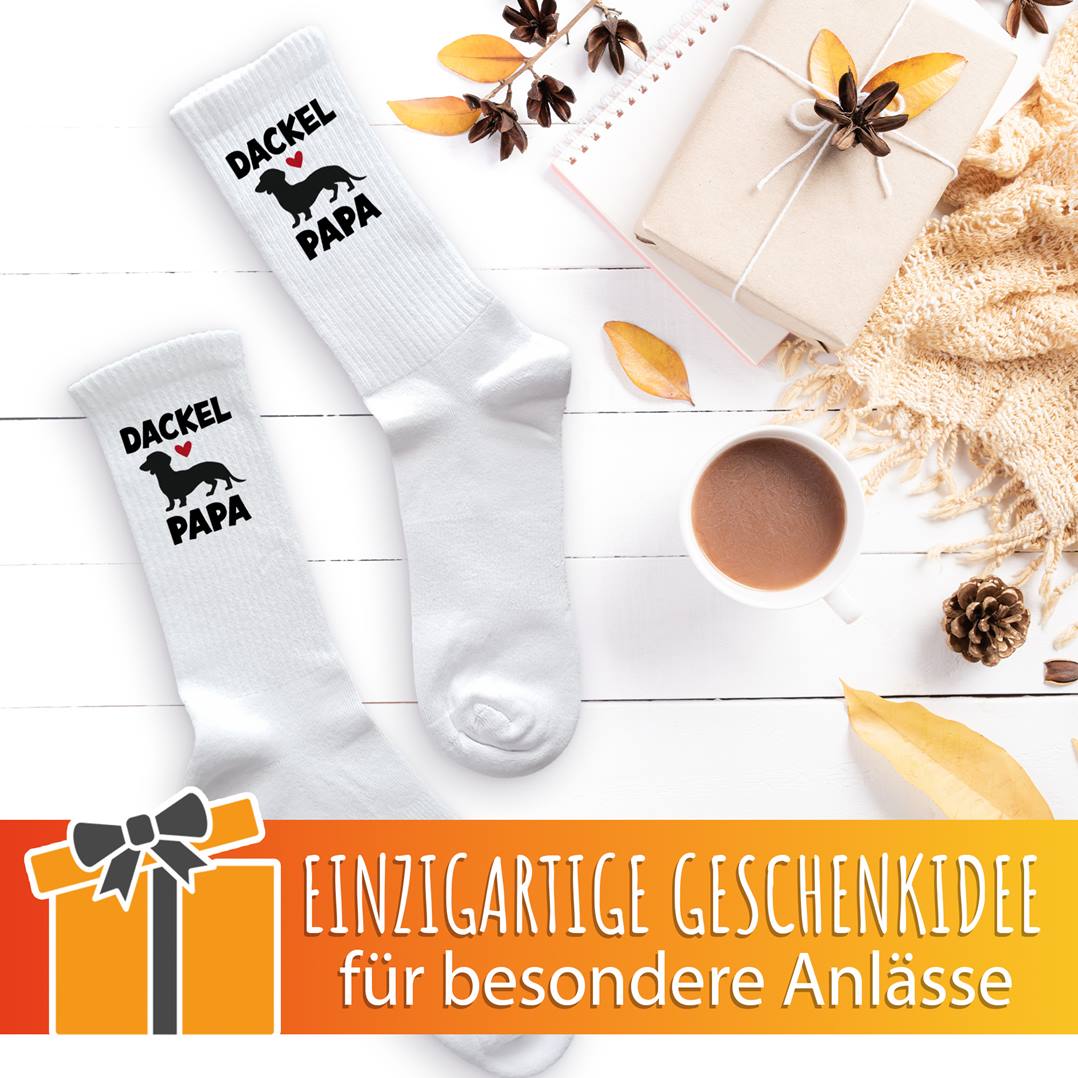 Socken - Dackel Papa