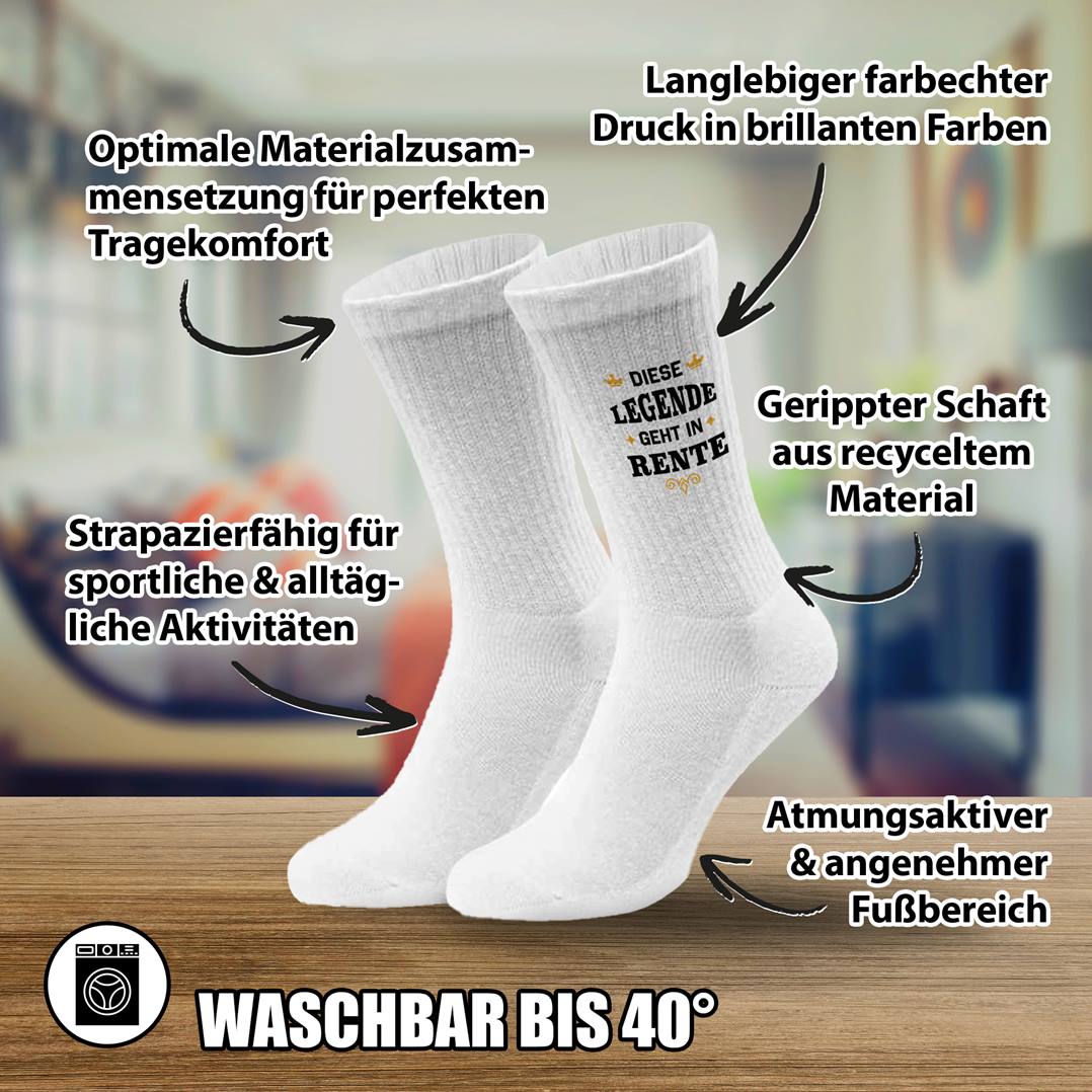 Socken - Diese Legende geht in Rente