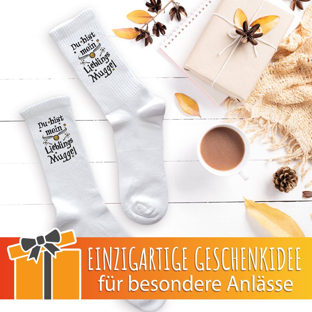 Socken - Du bist mein Lieblings Muggel