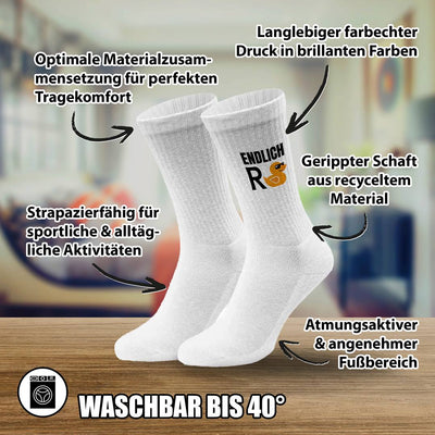 Socken - Endlich R-Ente