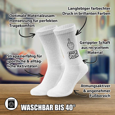 Socken - F**k Dich (Mittelfinger)