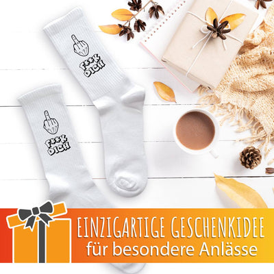 Socken - F**k Dich (Mittelfinger)