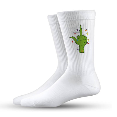 Socken - Grinch - Mittelfinger