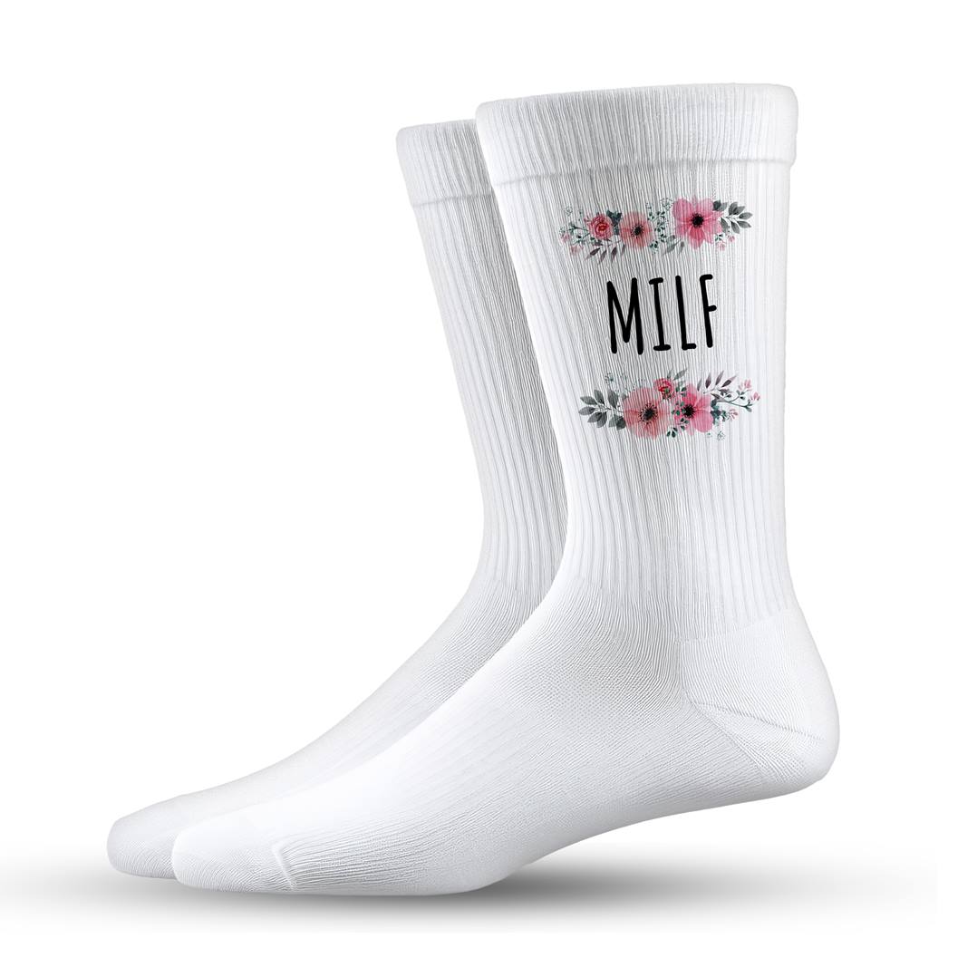 Socken - Milf - blumig