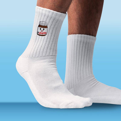 Socken - Nutella Glas