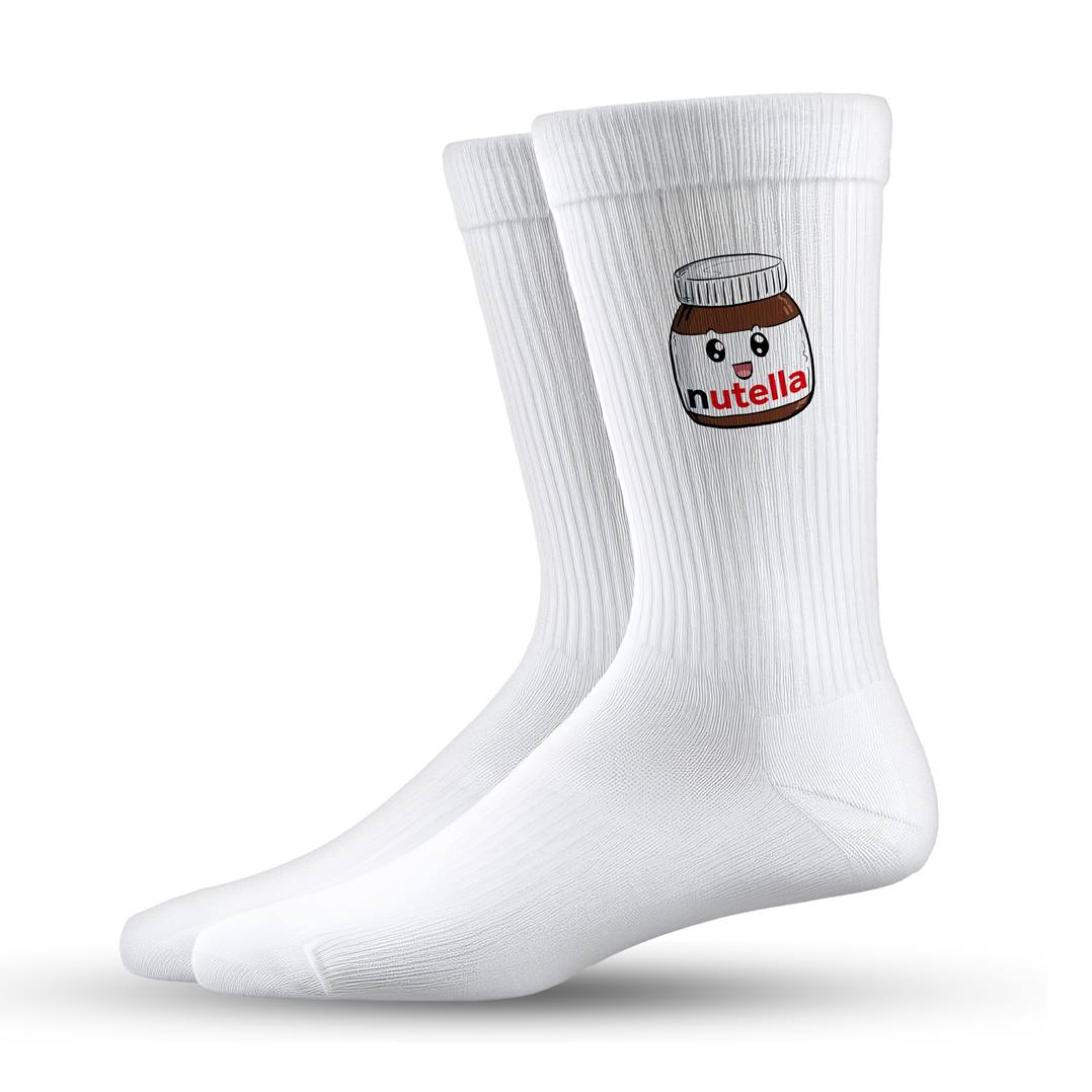 Socken - Nutella Glas