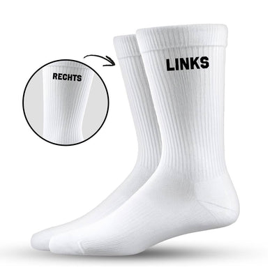 Socken - rechts-links
