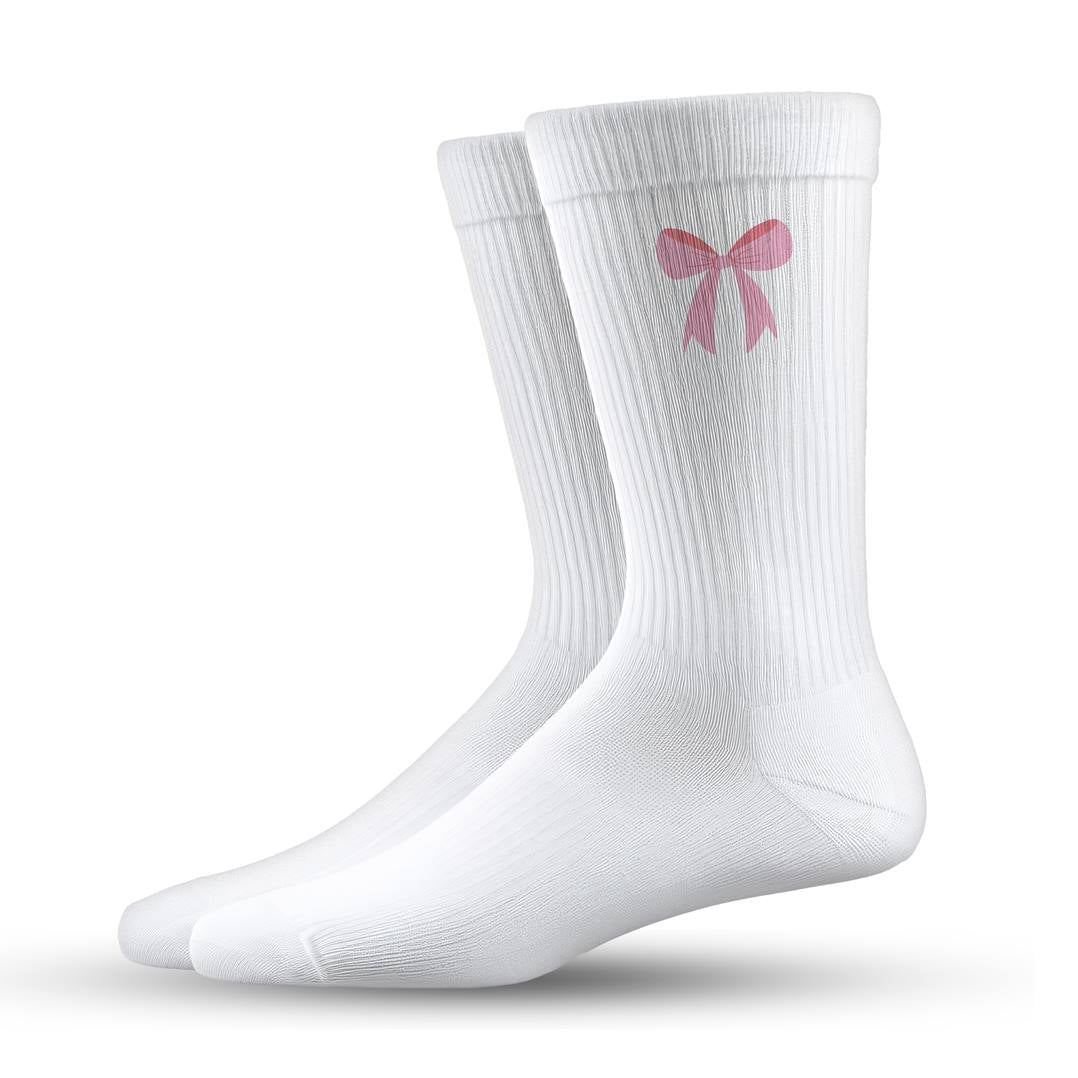 Socken - Schleife (rosa)
