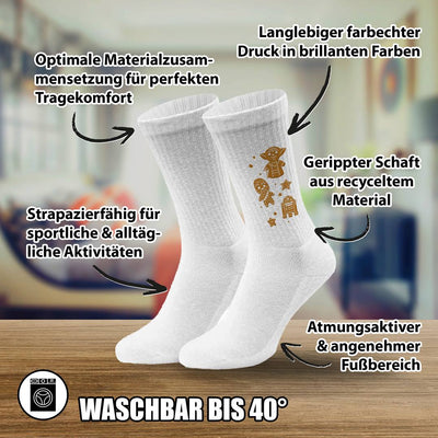 Socken - Sci-Fi Plätzchen