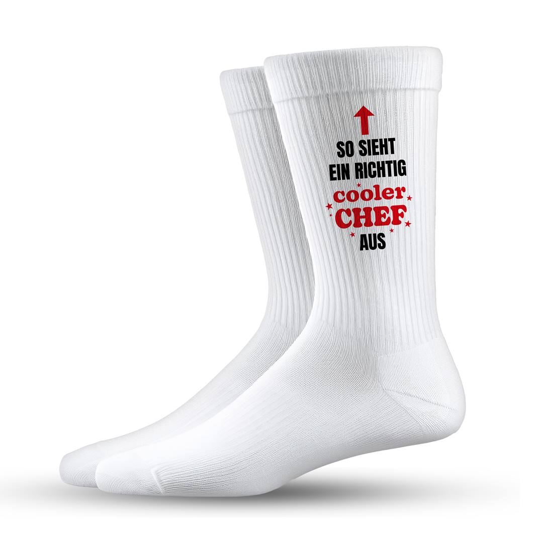 Socken - So sieht ein richtig cooler Chef aus