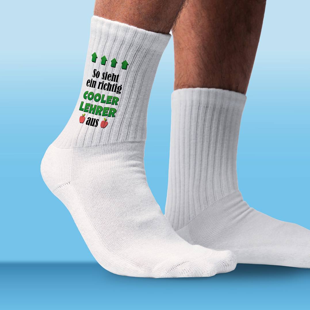 Socken - So sieht ein richtig cooler Lehrer aus
