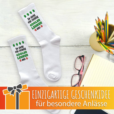 Socken - So sieht ein richtig cooler Lehrer aus