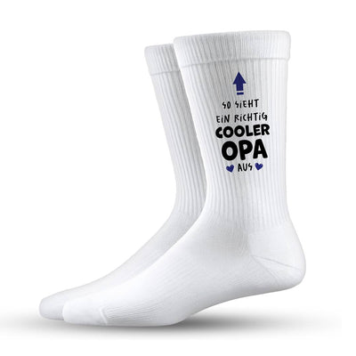Socken - So sieht ein richtig cooler Opa aus