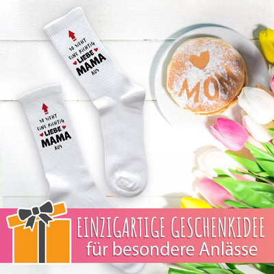 Socken - So sieht eine richtig liebe Mama aus