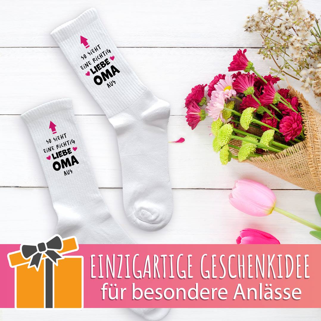 Socken - So sieht eine richtig liebe Oma aus