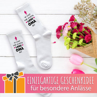 Socken - So sieht eine richtig liebe Oma aus