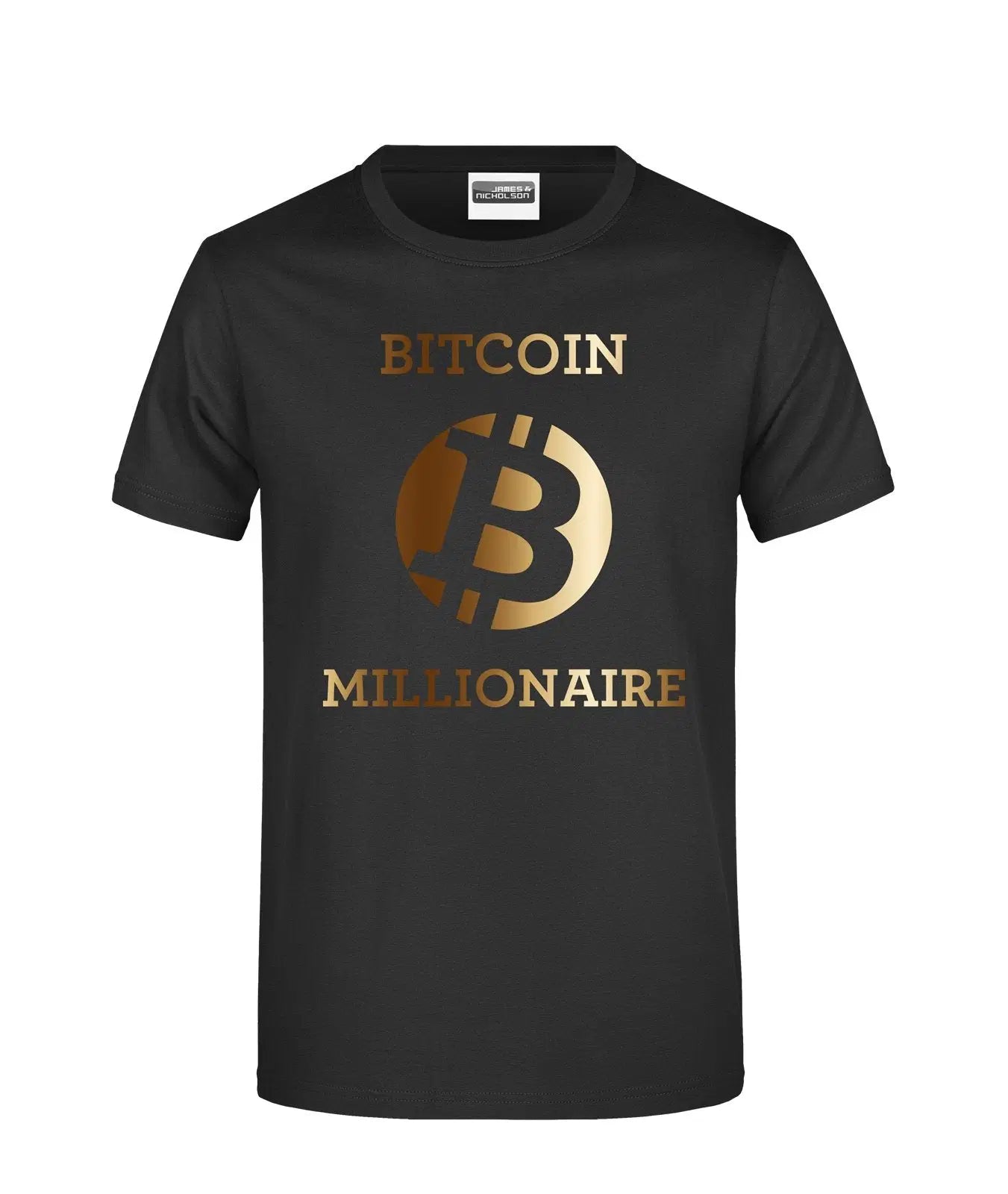 Bild: T-Shirt - Bitcoin Millionaire - BTC Geschenkidee