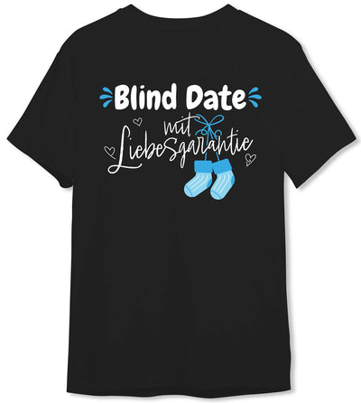 T-Shirt - Blind Date mit Liebesgarantie (Schwangerschaft)